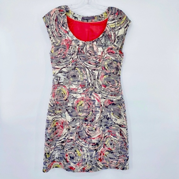 Boden Special Edition Rose Print textured Dress size 10 - Picture 1 of 13